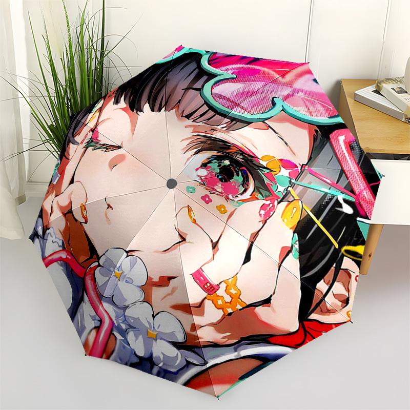 1pc Outdoor Umbrella with Anime Character Design - Automatic Opening/Closing, Portable Tri-Fold Design, 8-Rib Iron Frame - Perfect Gift for Fans,
1pc Outdoor Umbrella with Anime Character Design - Automatic Opening/Closing, Portable Tri-Fold Design, 8-Rib Iron Frame - Perfect Gift for Fans,