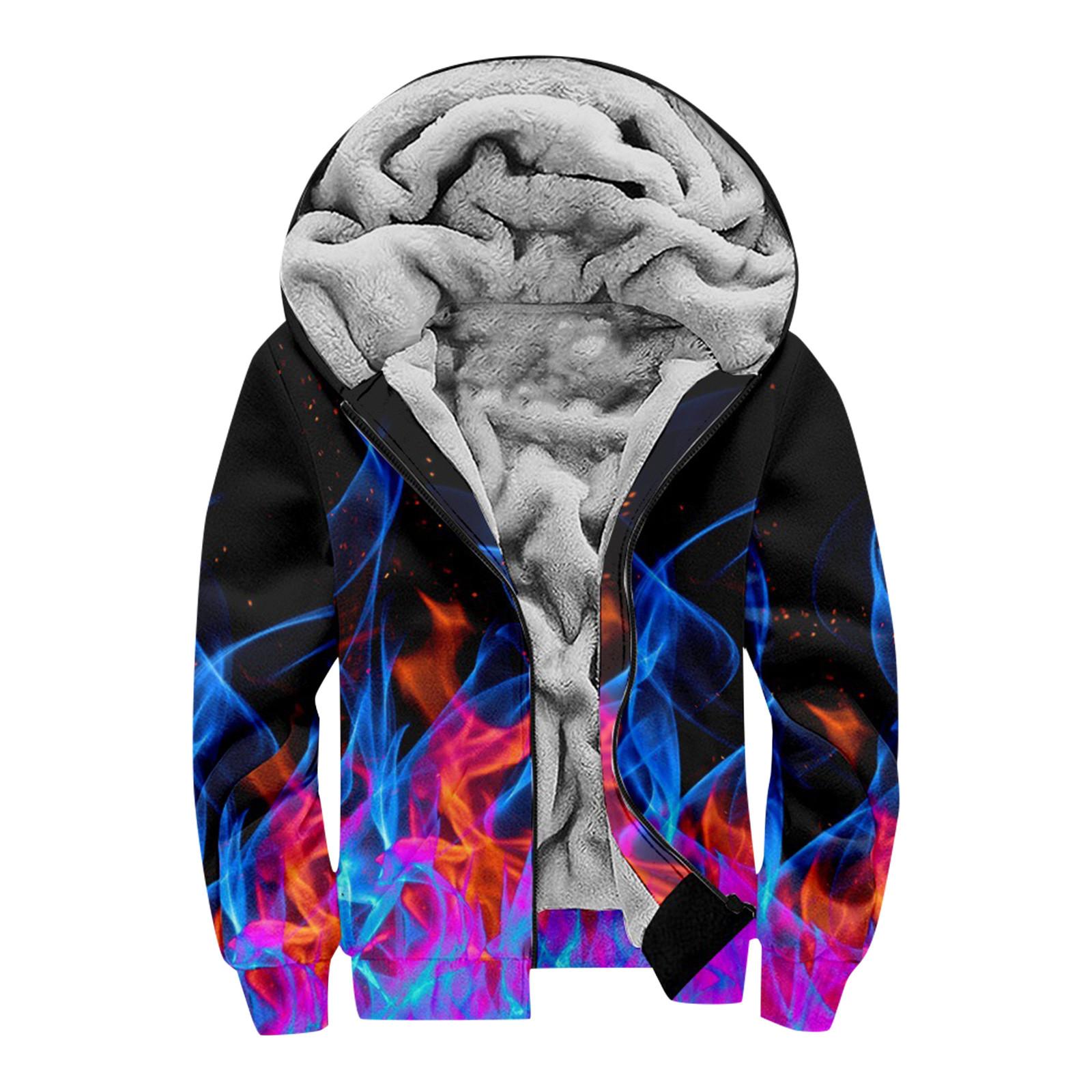 Мужской индивидуальный повседневный свитер на молнии с длинным рукавом и принтом, толстый хлопковый костюм, зимний костюм XXXXL фиолетовый
Мужской индивидуальный повседневный свитер на молнии с длинным рукавом и принтом, толстый хлопковый костюм, зимний костюм XXXXL фиолетовый