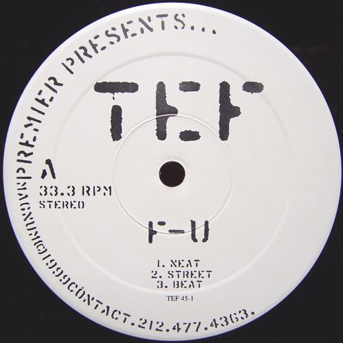 12-дюймовая пластинка ТЕФЛОН - Premier представляет...: F-U / Comin A TEF451 Magnum 1999 США Рэп и хип-хоп/R&B Б/у
12-дюймовая пластинка ТЕФЛОН - Premier представляет...: F-U / Comin A TEF451 Magnum 1999 США Рэп и хип-хоп/R&B Б/у