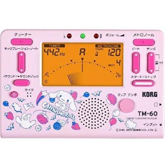 Подержанный KORG TM-60-SCN2 Тюнер Метроном Cinnamoroll Edition | Цифровой тюнер и метроном «все в одном» | светло-розовый
Подержанный KORG TM-60-SCN2 Тюнер Метроном Cinnamoroll Edition | Цифровой тюнер и метроном «все в одном» | светло-розовый