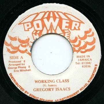7inch Record GREGORY ISAACS Working Class NONE Power House Jamaica Reggae Ska Dub Used
7inch Record GREGORY ISAACS Working Class NONE Power House Jamaica Reggae Ska Dub Used