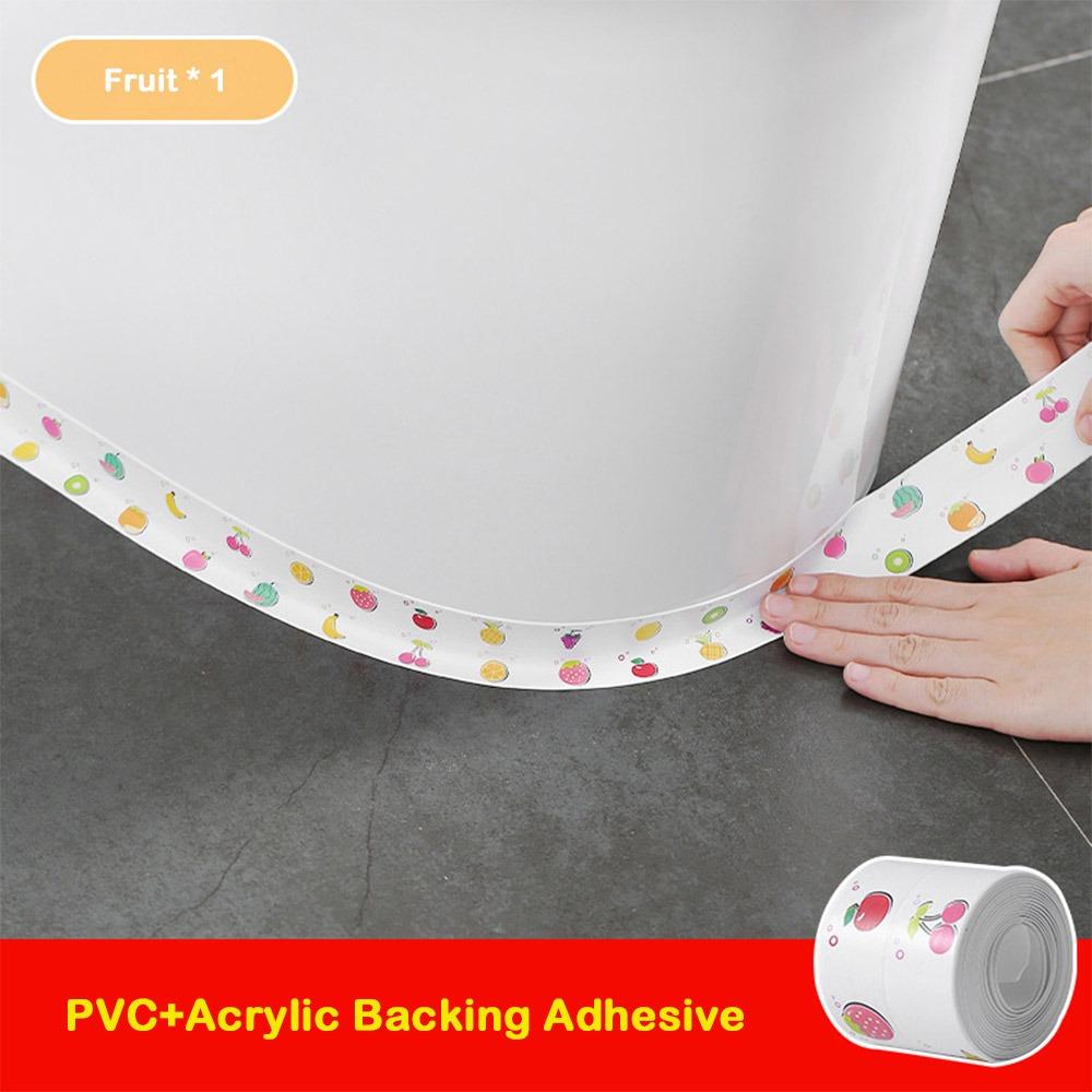 Waterproof Caulk Tape PVC Toilet Edge Protector Durable Sealant Strip for Countertop Bathroom 3.8cm*1.5m-04
Waterproof Caulk Tape PVC Toilet Edge Protector Durable Sealant Strip for Countertop Bathroom 3.8cm*1.5m-04