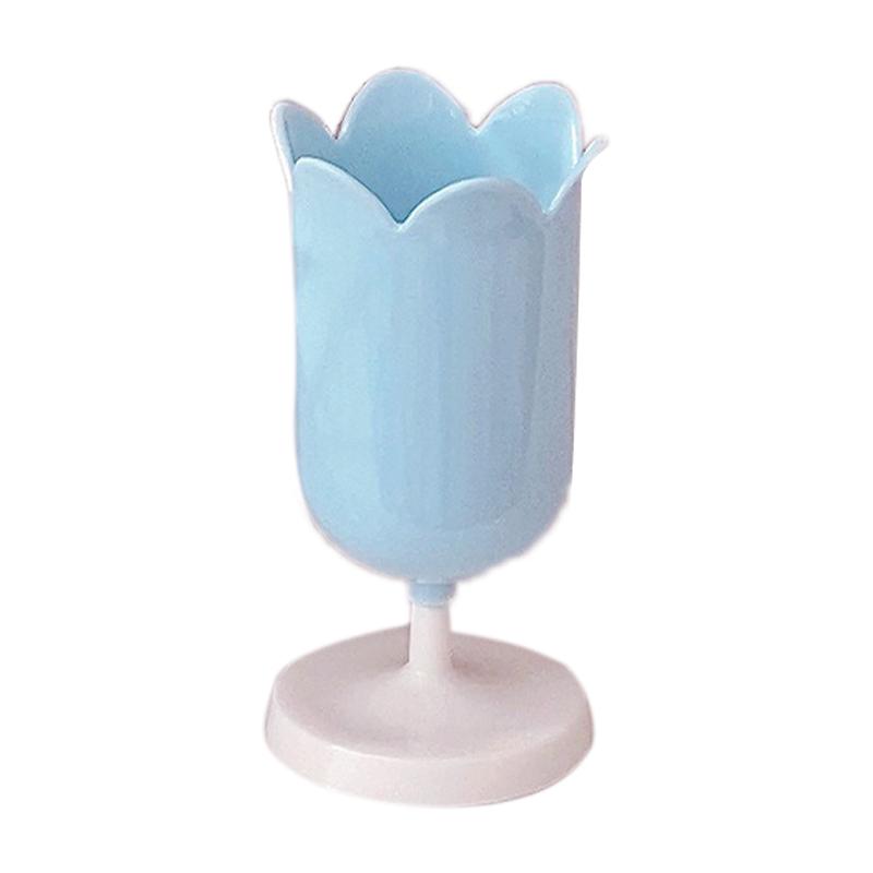 Pen Holder Tulip Shape Innovative Vintage Photo Props Large Capacity Pencil Holder for Office Study синий
Pen Holder Tulip Shape Innovative Vintage Photo Props Large Capacity Pencil Holder for Office Study синий