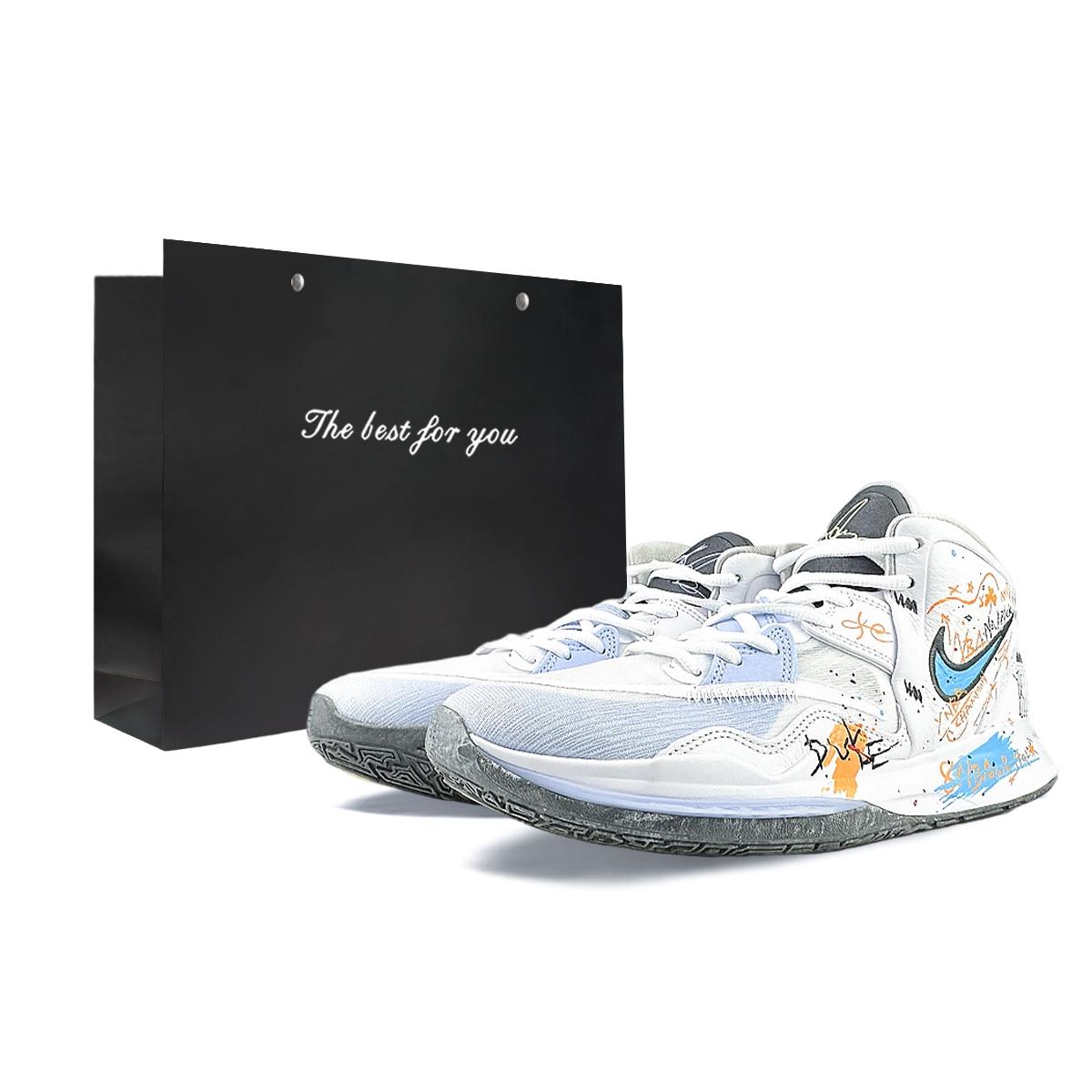 Nike Kyrie 8 Infinity Mid top Basketball Shoes Unisex Blue DC9134-102(Team40-S-BOX) 40.5
Nike Kyrie 8 Infinity Mid top Basketball Shoes Unisex Blue DC9134-102(Team40-S-BOX) 40.5