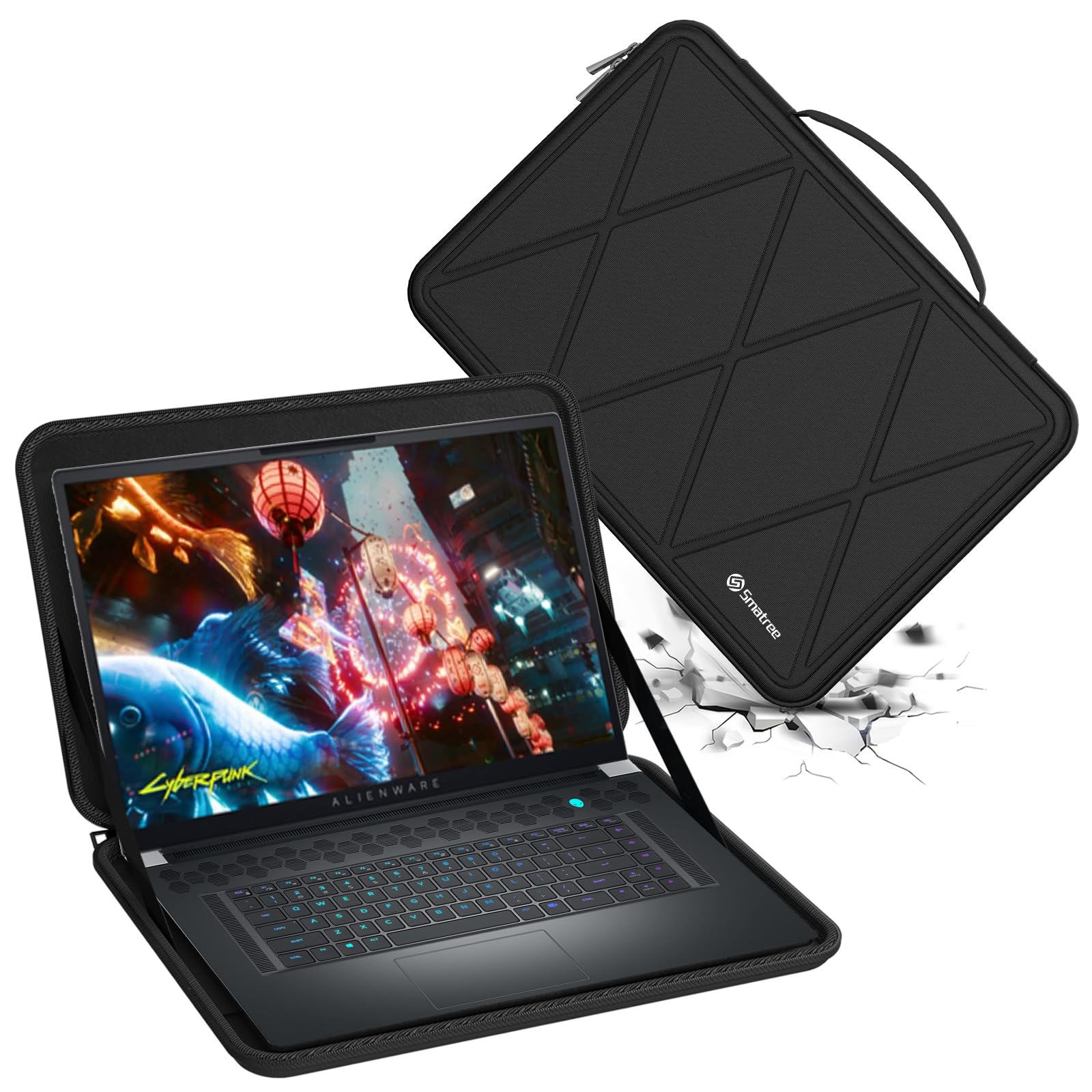Smatree Hard EVA Protective Sleeve Case for Dell Alienware x17 R2 Gaming Laptop and Alienware m17 R5 Gaming Laptop Hard Case Slim Shockproof Case
Smatree Hard EVA Protective Sleeve Case for Dell Alienware x17 R2 Gaming Laptop and Alienware m17 R5 Gaming Laptop Hard Case Slim Shockproof Case
