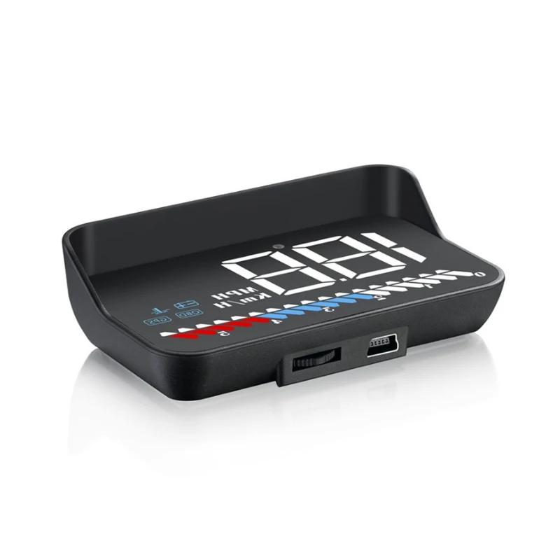 Car HUD head-up display car OBD universal car speed meter water temperature high-definition suspension projector чёрный
Car HUD head-up display car OBD universal car speed meter water temperature high-definition suspension projector чёрный