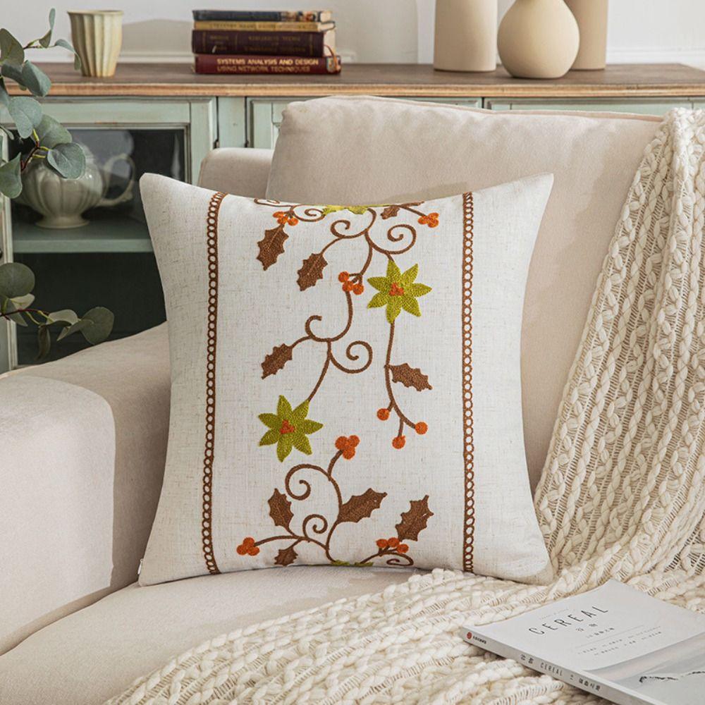 Square Embroidered Floral Throw Pillowcase INS Style Cushion Cover Pillow Cover Living Room/Office
Square Embroidered Floral Throw Pillowcase INS Style Cushion Cover Pillow Cover Living Room/Office