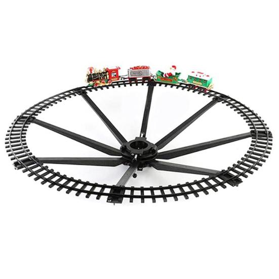 1 Set Railcar Toys Interesting Creative Colorful Delicate Craft Festive Plastic Battery-powered Model Train Set for Christmas A
1 Set Railcar Toys Interesting Creative Colorful Delicate Craft Festive Plastic Battery-powered Model Train Set for Christmas A