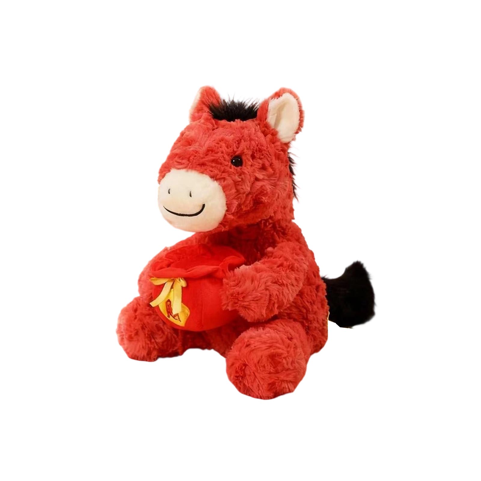 Plush Stuffed Animal Soft Toy Sitting Horse Holding Mahjong Tile Plush Doll for Kids Toddlers and Collectors One Size
Plush Stuffed Animal Soft Toy Sitting Horse Holding Mahjong Tile Plush Doll for Kids Toddlers and Collectors One Size
