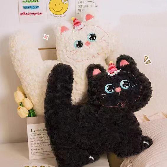 Biscuit Cat Plush Pillow - Sleeping, Backrest, Sofa Cushion, Office Nap, Car Pillow 42*40cm 0.4kg
Biscuit Cat Plush Pillow - Sleeping, Backrest, Sofa Cushion, Office Nap, Car Pillow 42*40cm 0.4kg