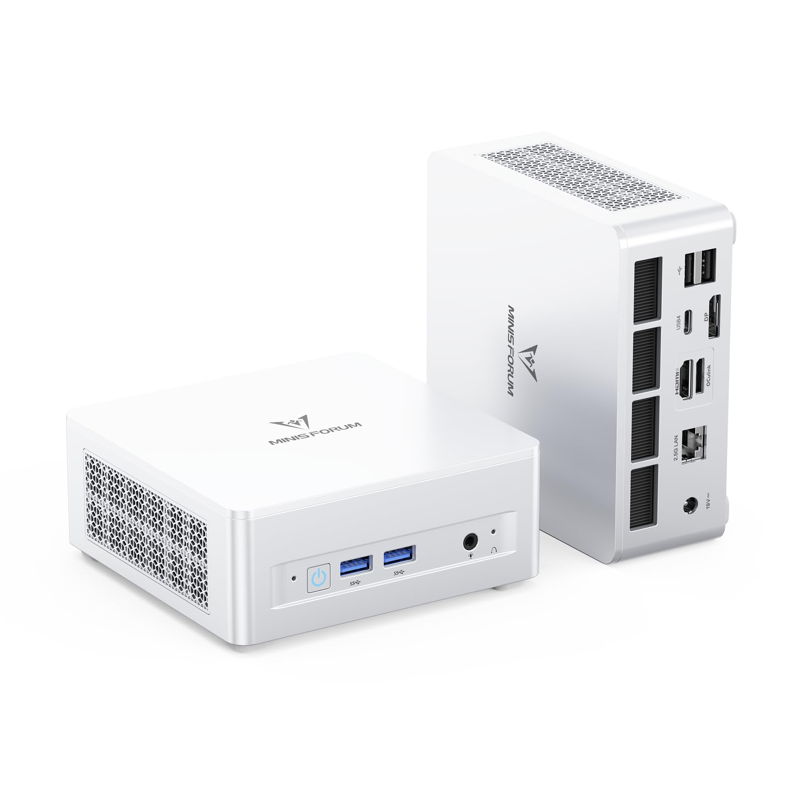 New UM880 PLUS Mini PC AMD Ryzen 7 8845HS up to mini pc OCulink DDR5 32GB 1TB SSD Windows 11 Pro Radeon 780M Mini PC DP 3 Screens Small PC [2025
New UM880 PLUS Mini PC AMD Ryzen 7 8845HS up to mini pc OCulink DDR5 32GB 1TB SSD Windows 11 Pro Radeon 780M Mini PC DP 3 Screens Small PC [2025
