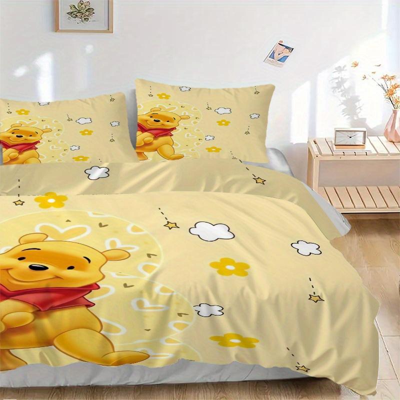 3pcs Shy Winnie Quilt Cover Set - Soft and Cozy Bedroom, Guest Room and Dorm Decorative Bedding 3-Piece Set 1 Quilt Cover + 2 Pillow Shams.Q087 135x200cm
3pcs Shy Winnie Quilt Cover Set - Soft and Cozy Bedroom, Guest Room and Dorm Decorative Bedding 3-Piece Set 1 Quilt Cover + 2 Pillow Shams.Q087 135x200cm