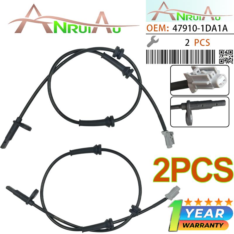 NEW ABS Wheel Speed Sensor Front Driver and Passenger Side For Nissan X-Trail 2.5L 2008-2012 Rogue 2.5L 2008-2013 47910JG000
NEW ABS Wheel Speed Sensor Front Driver and Passenger Side For Nissan X-Trail 2.5L 2008-2012 Rogue 2.5L 2008-2013 47910JG000