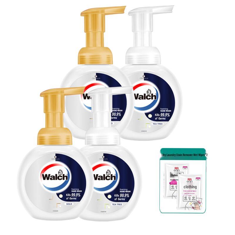 Walch Foaming Antibacterial Hand Wash Multipack
Walch Foaming Antibacterial Hand Wash Multipack