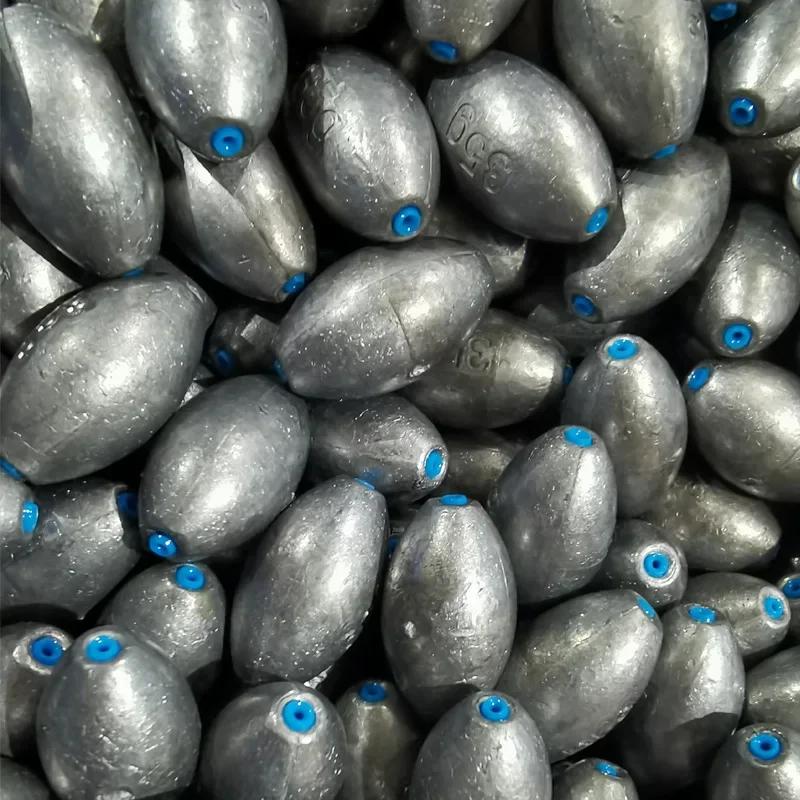 Рыболовные полые грузила в форме оливки Размер #10г-#80г 1pcs
Рыболовные полые грузила в форме оливки Размер #10г-#80г 1pcs