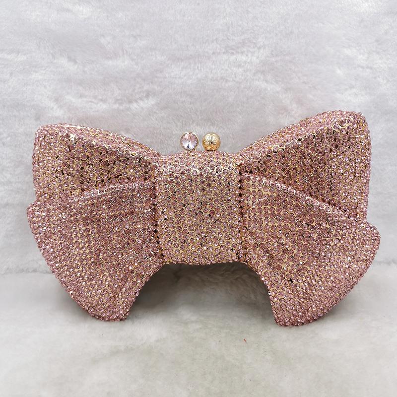 WHTUOHENG Champagne Evening Clutches Rhinestone Diamond Purse Women Handbag Bow Shape Lady Wedding Bridal Clutch Female Crystal 21cmX14cmX5cm
WHTUOHENG Champagne Evening Clutches Rhinestone Diamond Purse Women Handbag Bow Shape Lady Wedding Bridal Clutch Female Crystal 21cmX14cmX5cm