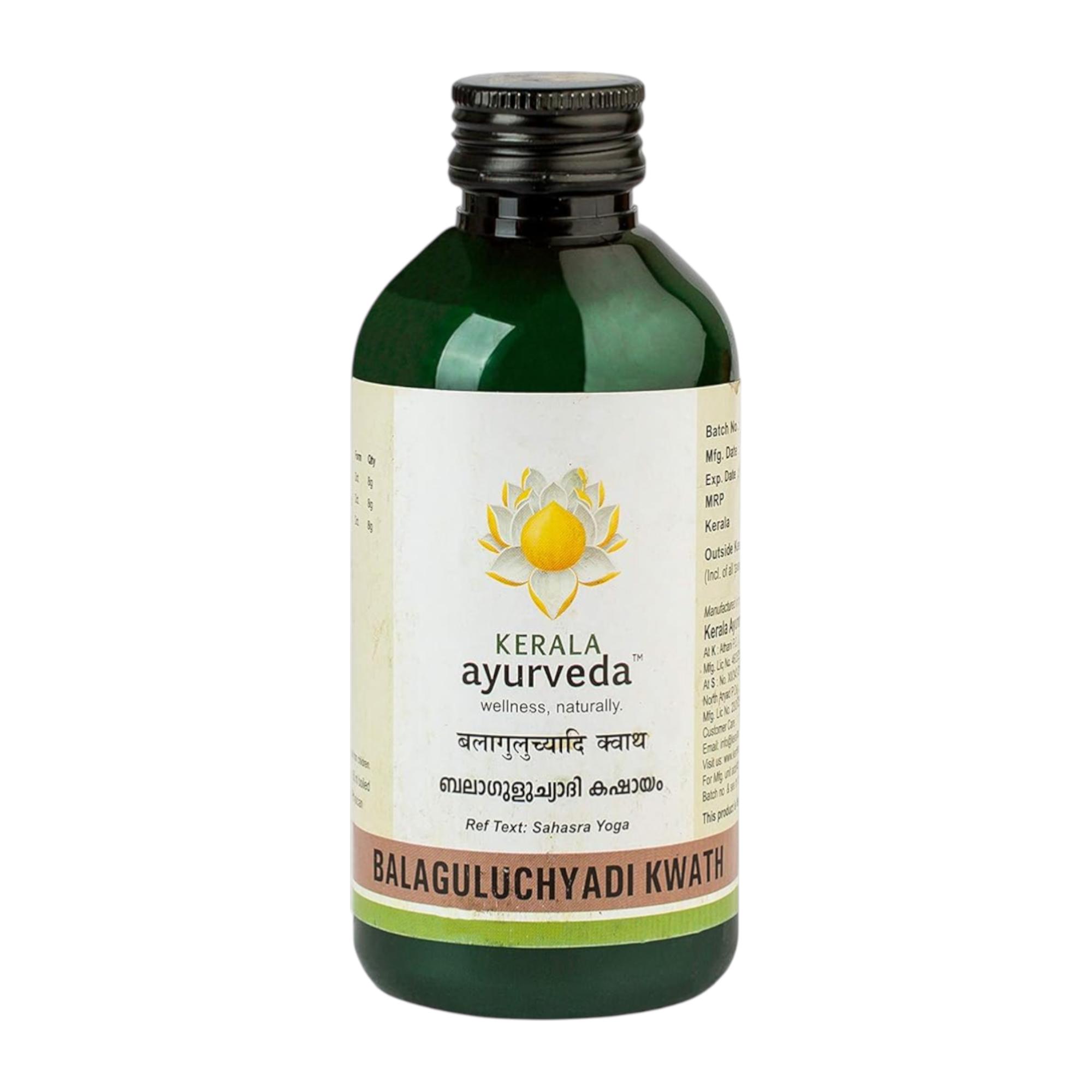 Kerala Ayurveda Balaguluchyadi Kwath 200 Ml Herbal Rheumatic Support Natural Herbal Decoction Pack of 1
Kerala Ayurveda Balaguluchyadi Kwath 200 Ml Herbal Rheumatic Support Natural Herbal Decoction Pack of 1