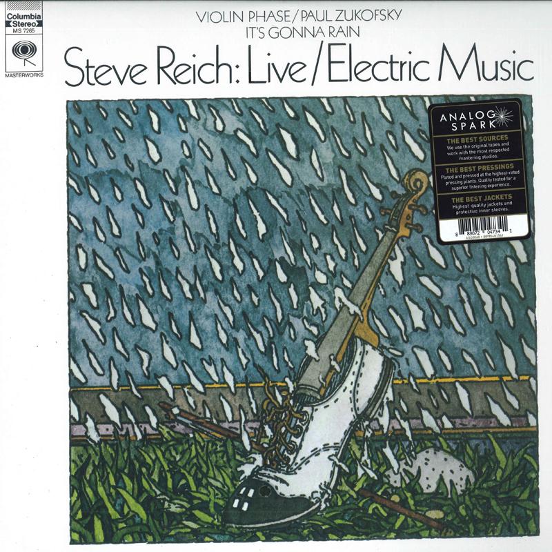 LP Record STEVE REICH - Live / Electric Music AS00060 Analog Spark, C 2018 US Dance & Electronica
LP Record STEVE REICH - Live / Electric Music AS00060 Analog Spark, C 2018 US Dance & Electronica