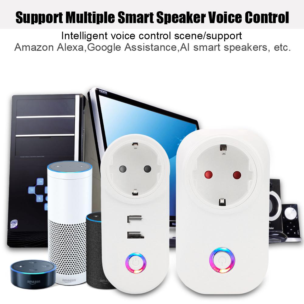 Power Wi-Fi USB-розетка Wi-Fi Smart Plug 10A Беспроводная розетка Alex Voice Tuya Зарядное устройство для телефона Пульт дистанционного управления Таймер ЕС
Power Wi-Fi USB-розетка Wi-Fi Smart Plug 10A Беспроводная розетка Alex Voice Tuya Зарядное устройство для телефона Пульт дистанционного управления Таймер ЕС