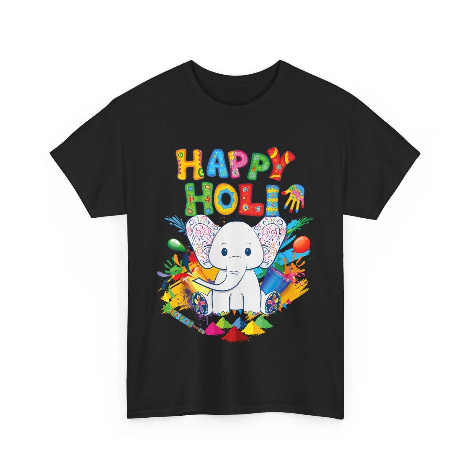 Happy Holi Festival Shirt, India Color Elephant Hindu Women Men Cute Shirt 3XL
Happy Holi Festival Shirt, India Color Elephant Hindu Women Men Cute Shirt 3XL