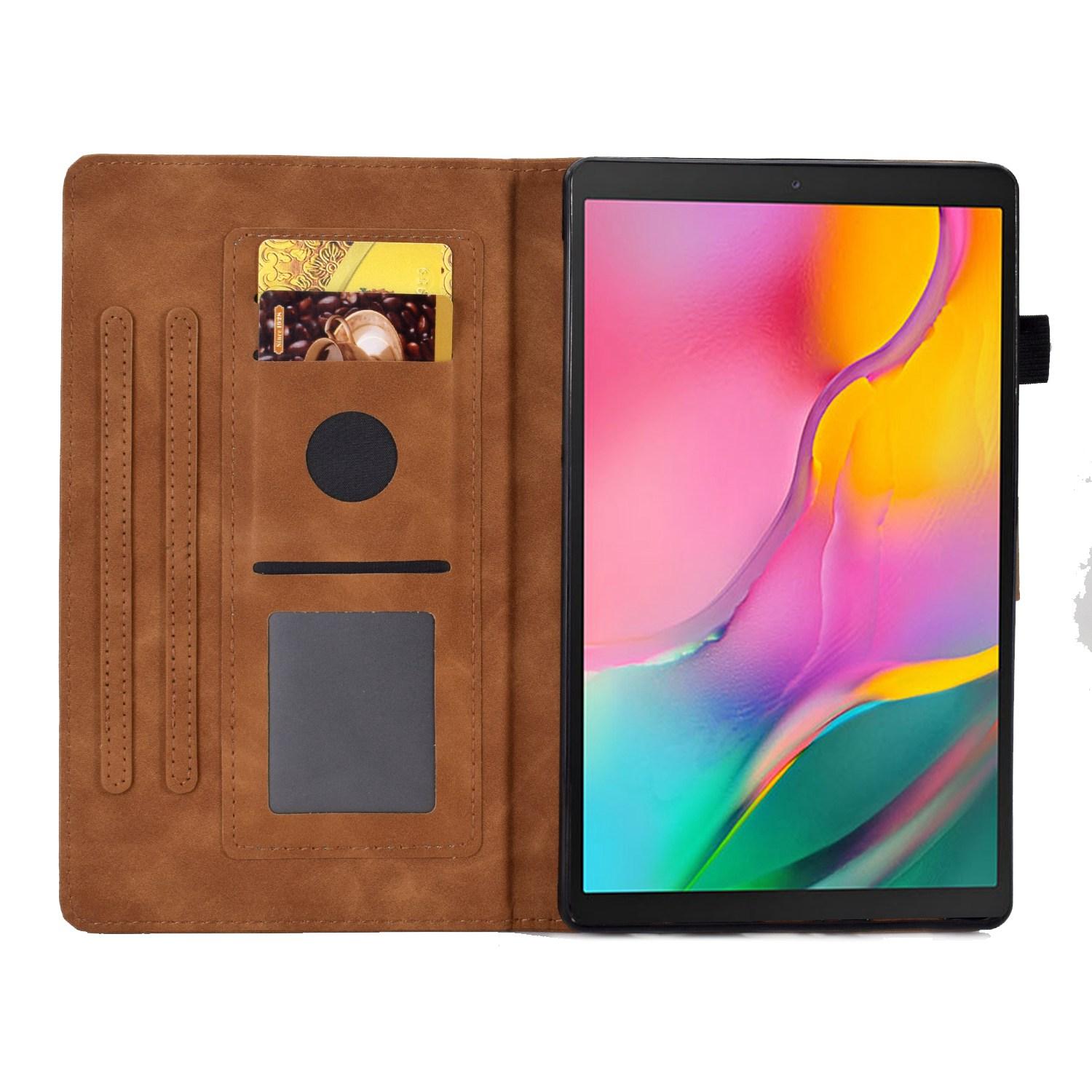 For Samsung Galaxy Tab A 10.1 (2019) SM-T510 PU Leather Tablet Case Card Slots Folio Stand Pattern Imprinted Cover with Pencil Holder,Auto Wake/Sleep Orange
For Samsung Galaxy Tab A 10.1 (2019) SM-T510 PU Leather Tablet Case Card Slots Folio Stand Pattern Imprinted Cover with Pencil Holder,Auto Wake/Sleep Orange