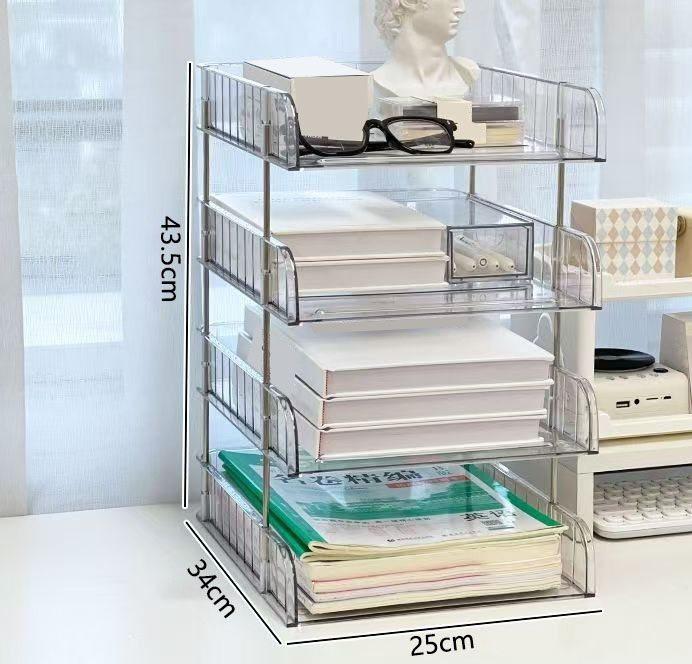 1pcs Bookshelf, desktop, desk, storage rack, storage box, book organizing rack, artifact file, student learning desk
1pcs Bookshelf, desktop, desk, storage rack, storage box, book organizing rack, artifact file, student learning desk