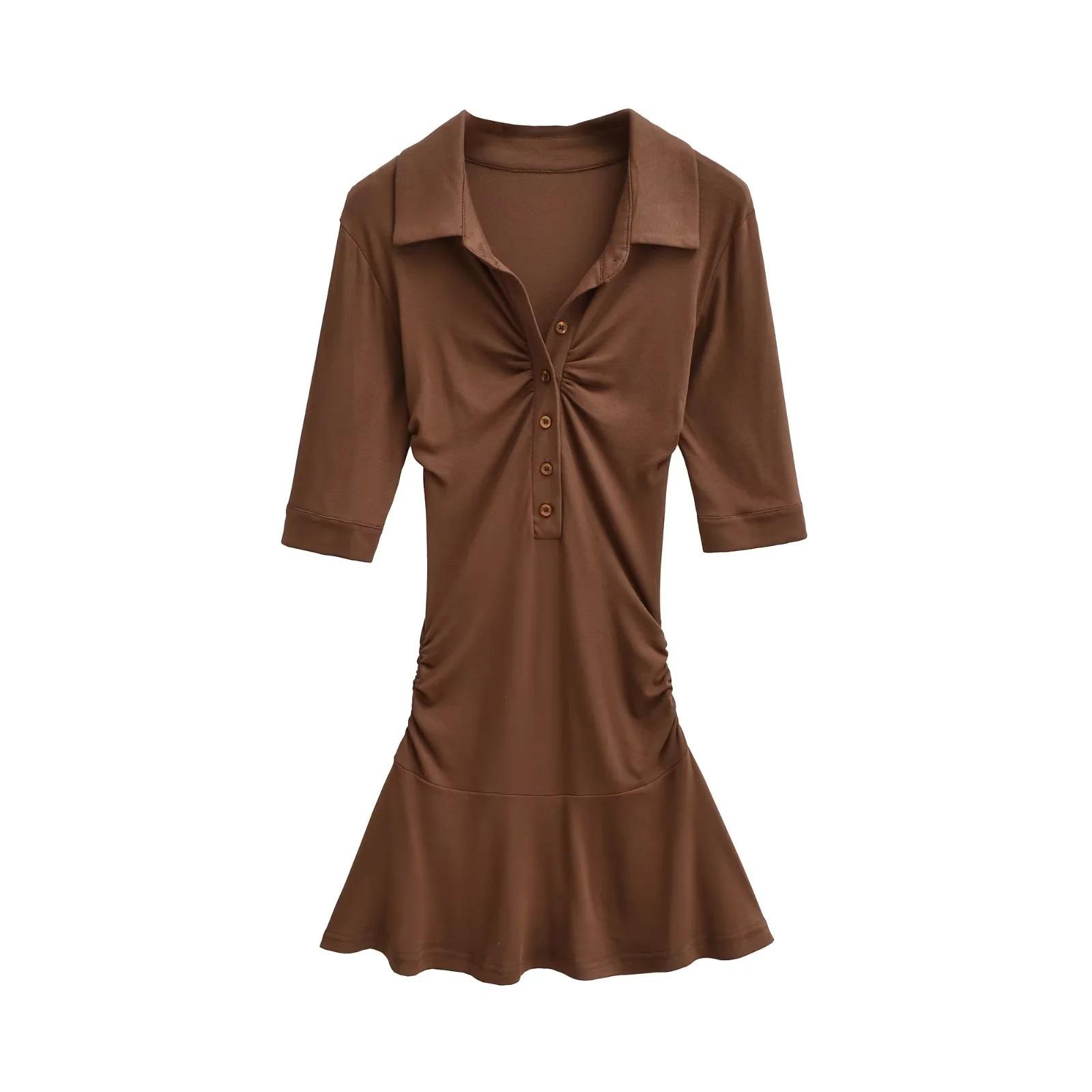 Pure Desire Women s Summer Polo Neck Five-Sleeve A-Line Dress with Underpants: Waist-Cinched, Pleated, Casual Short Skirt. Medium
Pure Desire Women s Summer Polo Neck Five-Sleeve A-Line Dress with Underpants: Waist-Cinched, Pleated, Casual Short Skirt. Medium