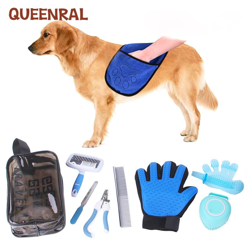 Набор для ухода за домашними животными Queenral, набор для чистки кошек, принадлежности для купания для собак
Набор для ухода за домашними животными Queenral, набор для чистки кошек, принадлежности для купания для собак