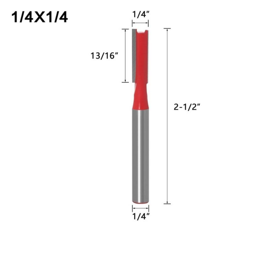 Set Router Bit Accessories Cutter Double Flute Parts Straight 1/4inch Shank 45# Steel For Wood Milling Industrial China Mainland
Set Router Bit Accessories Cutter Double Flute Parts Straight 1/4inch Shank 45# Steel For Wood Milling Industrial China Mainland