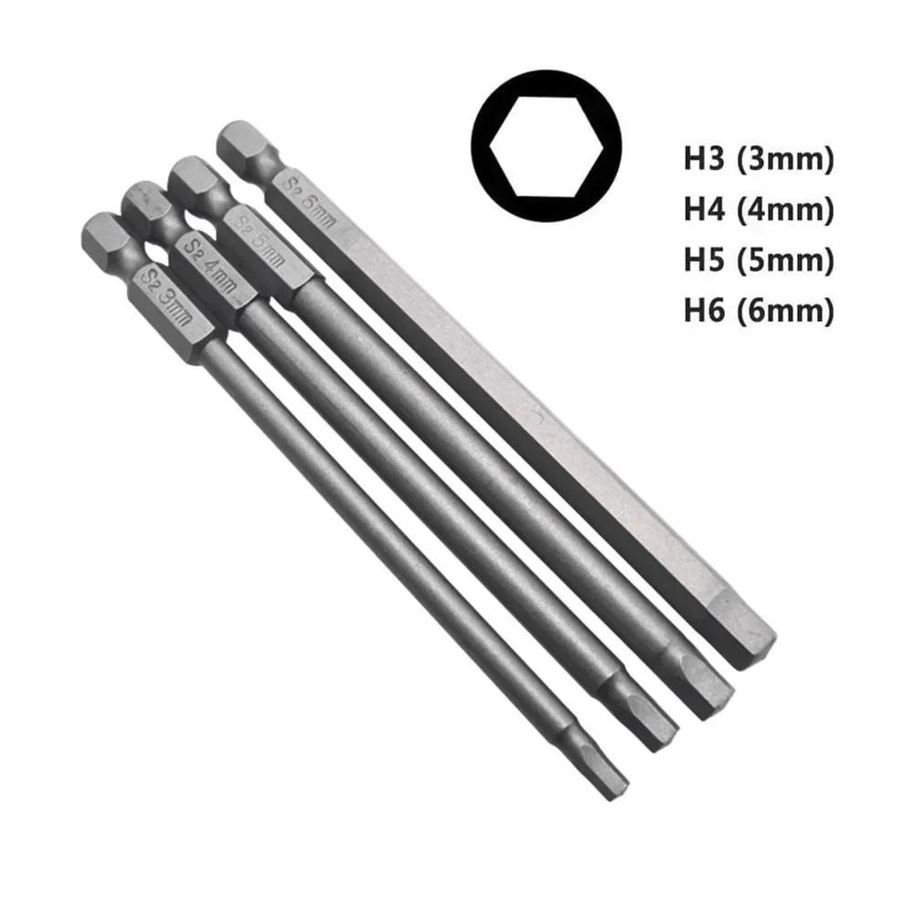 4pcs 1/4 Hex Shank Screwdriver Bit Torx/Hexagon/Cross/Slotted Screwdriver Bits Magnetic Driver Tools 3MM/4MM/5MM/6MM Hand Tools
4pcs 1/4 Hex Shank Screwdriver Bit Torx/Hexagon/Cross/Slotted Screwdriver Bits Magnetic Driver Tools 3MM/4MM/5MM/6MM Hand Tools