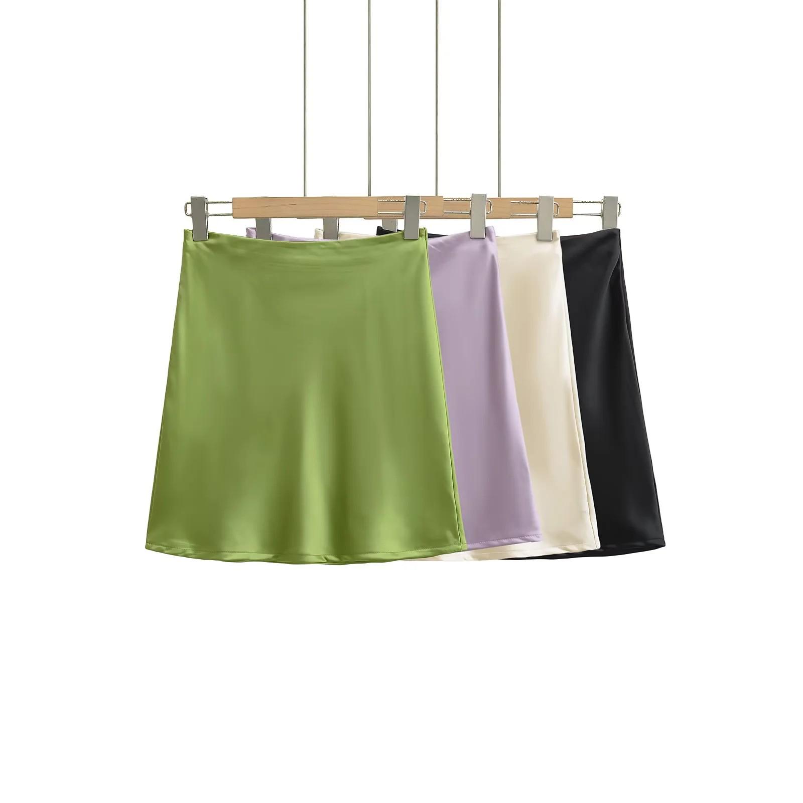 2025 Summer French Retro Satin Acetate A-line Mini Skirt with Side Zipper Medium абрикосовый/бежевый
2025 Summer French Retro Satin Acetate A-line Mini Skirt with Side Zipper Medium абрикосовый/бежевый