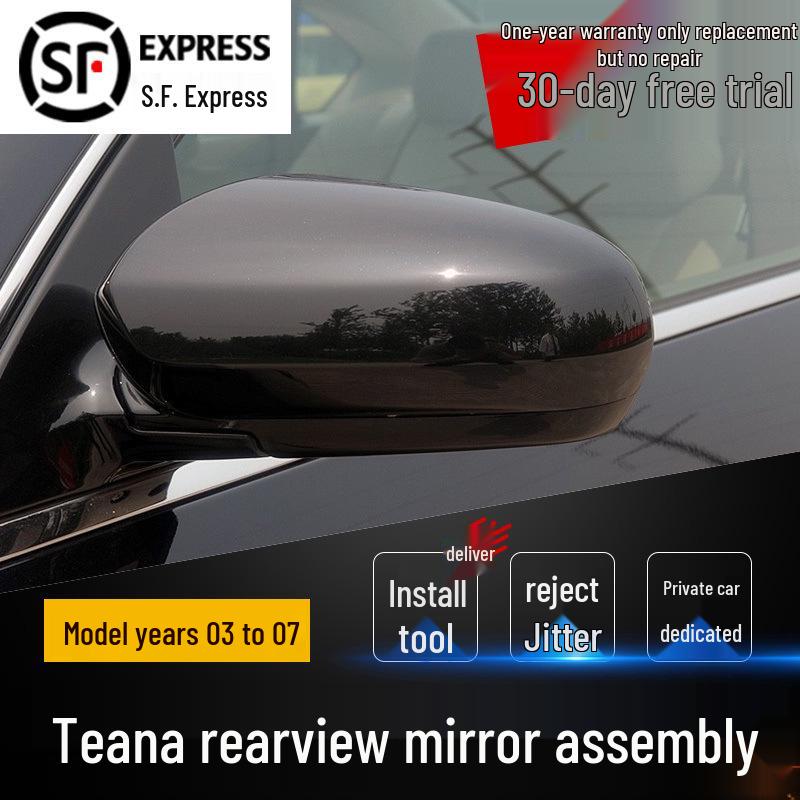 Зеркало заднего вида Teana в сборе для моделей 2003-2007 годов - Полный набор аксессуаров 7-line, unpainted, driver (left)
Зеркало заднего вида Teana в сборе для моделей 2003-2007 годов - Полный набор аксессуаров 7-line, unpainted, driver (left)