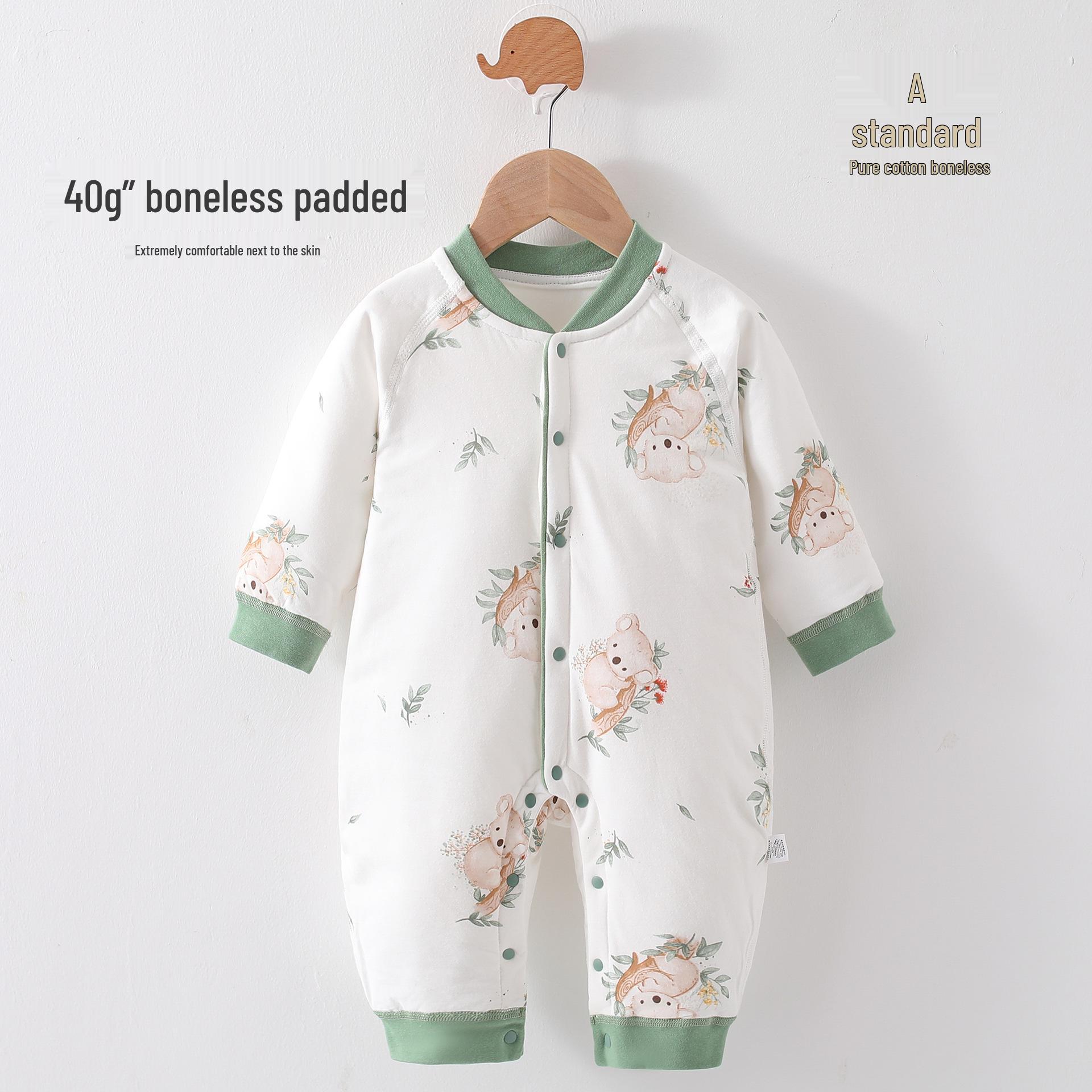 40g Cotton-Padded Newborn Romper Onesies Pajamas for Baby Boys and Girls - Autumn/Winter Style 90 cm
40g Cotton-Padded Newborn Romper Onesies Pajamas for Baby Boys and Girls - Autumn/Winter Style 90 cm