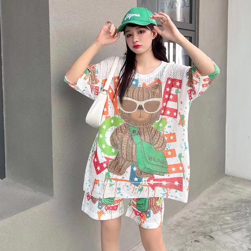 2025 Summer Women s Versatile Knit Two-Piece Set - Heavy Duty Casual Top, Loose Fit, Slimming Design. One Size
2025 Summer Women s Versatile Knit Two-Piece Set - Heavy Duty Casual Top, Loose Fit, Slimming Design. One Size