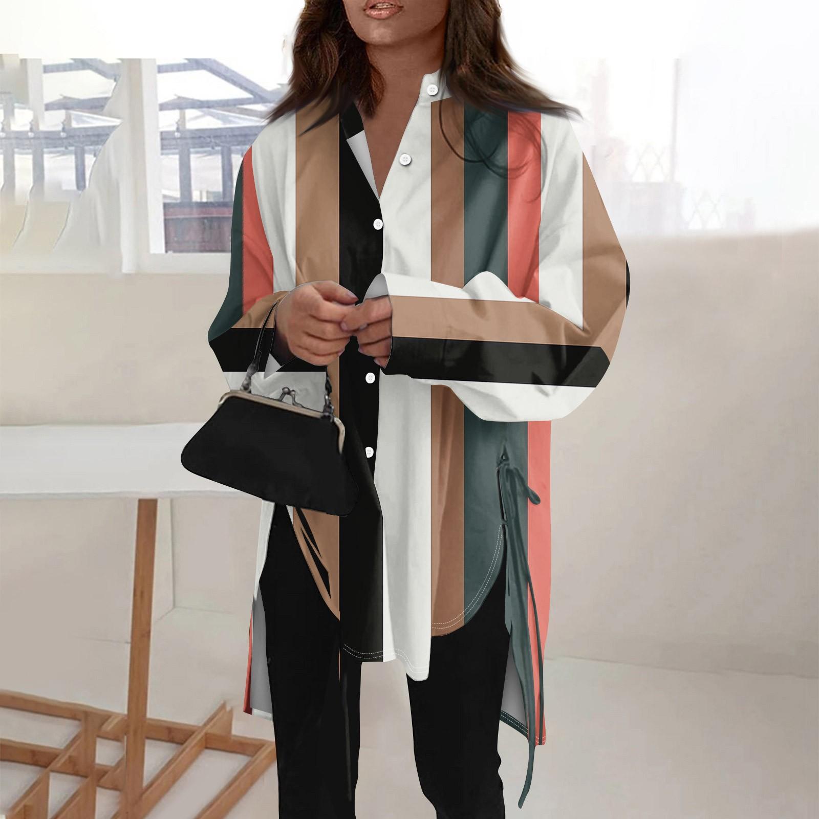 Модная повседневная однотонная рубашка с длинными рукавами и лацканами свободного типа для женщин XXXXXL
Модная повседневная однотонная рубашка с длинными рукавами и лацканами свободного типа для женщин XXXXXL