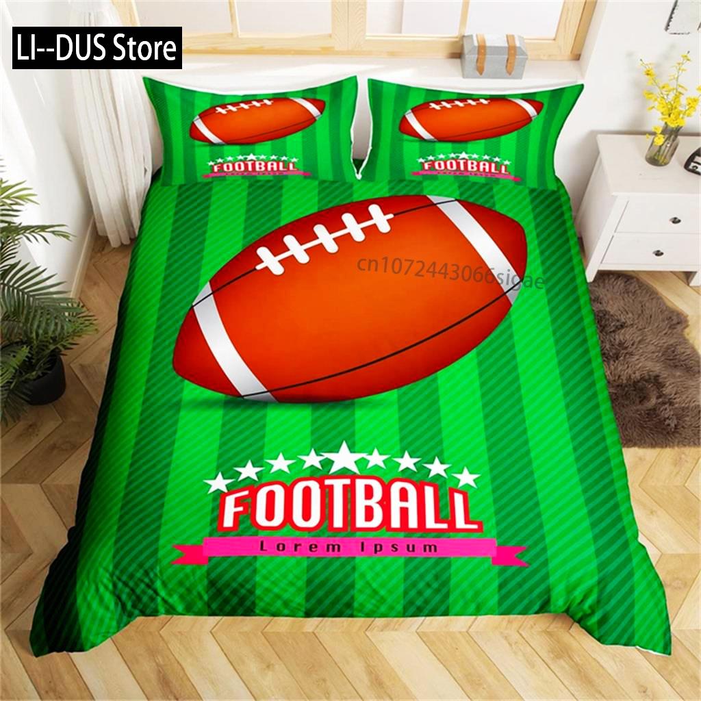 Comforter Bedding Set Microfiber Sport Theme Soccer Field Double Or Single Football Comforter Bedroom Comforter (quilt)-EU Single(135*200cm)3pcs
Comforter Bedding Set Microfiber Sport Theme Soccer Field Double Or Single Football Comforter Bedroom Comforter (quilt)-EU Single(135*200cm)3pcs