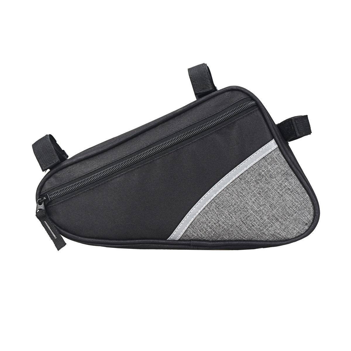 Bicycle mountain bike road bike anti-splashing triangle bag front beam bag large capacity 25.5*17*4.5cm сірий колір
Bicycle mountain bike road bike anti-splashing triangle bag front beam bag large capacity 25.5*17*4.5cm сірий колір