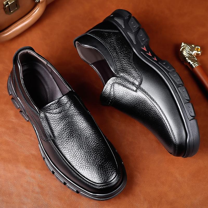 Leather shoes men s new middle-aged men s casual leather shoes men s soft-soled shoes 38
Leather shoes men s new middle-aged men s casual leather shoes men s soft-soled shoes 38
