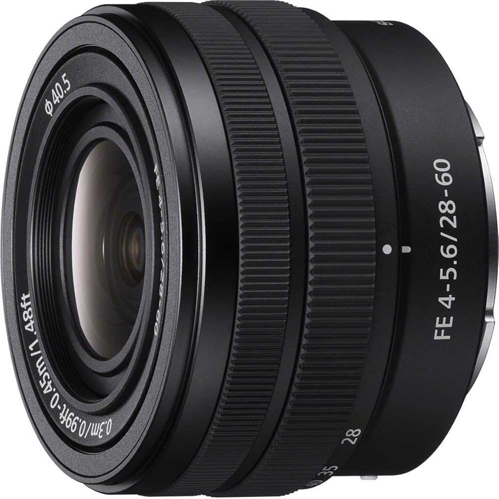 SONY (Sony) Standard Zoom Lens Full Size FE 28-60mm F4-5.6 Genuine Lens for Digital Single Lens C...
SONY (Sony) Standard Zoom Lens Full Size FE 28-60mm F4-5.6 Genuine Lens for Digital Single Lens C...