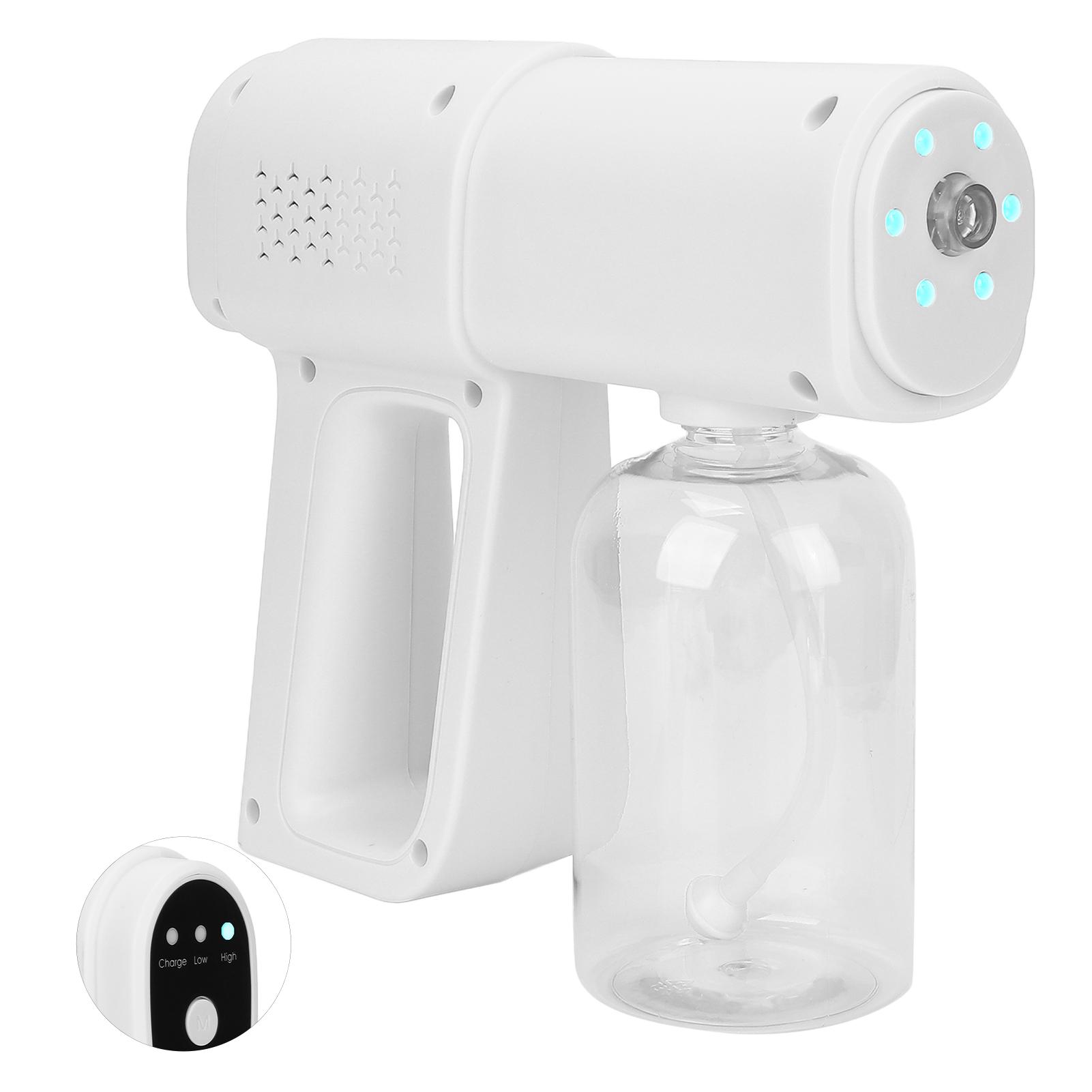 Ручной нанометровый очищающий распылитель, перезаряжаемый от USB, беспроводной, многофункциональный распылитель тонкого тумана, 380 мл, белый белый
Ручной нанометровый очищающий распылитель, перезаряжаемый от USB, беспроводной, многофункциональный распылитель тонкого тумана, 380 мл, белый белый