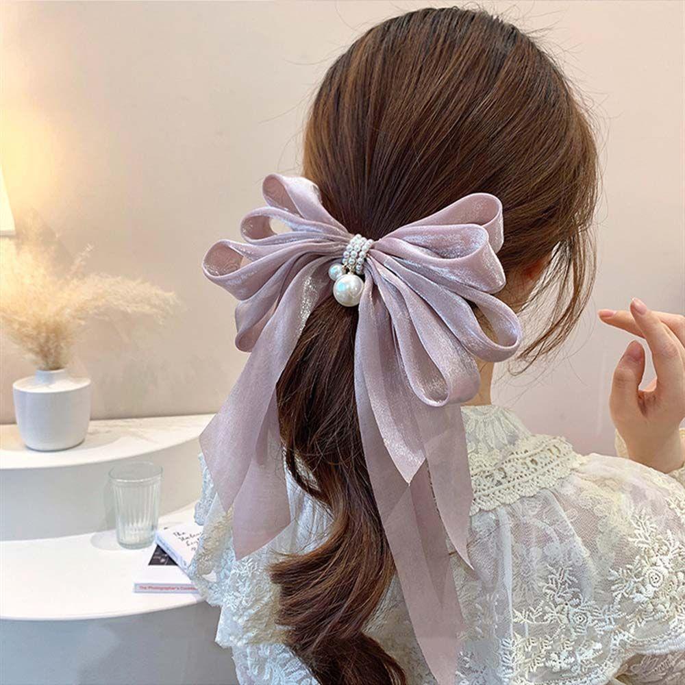 Girl Gifts Pearl Female Snap Hair Clip Hair Accessories Korean Style Hairpin Bow Spring Clip
Girl Gifts Pearl Female Snap Hair Clip Hair Accessories Korean Style Hairpin Bow Spring Clip