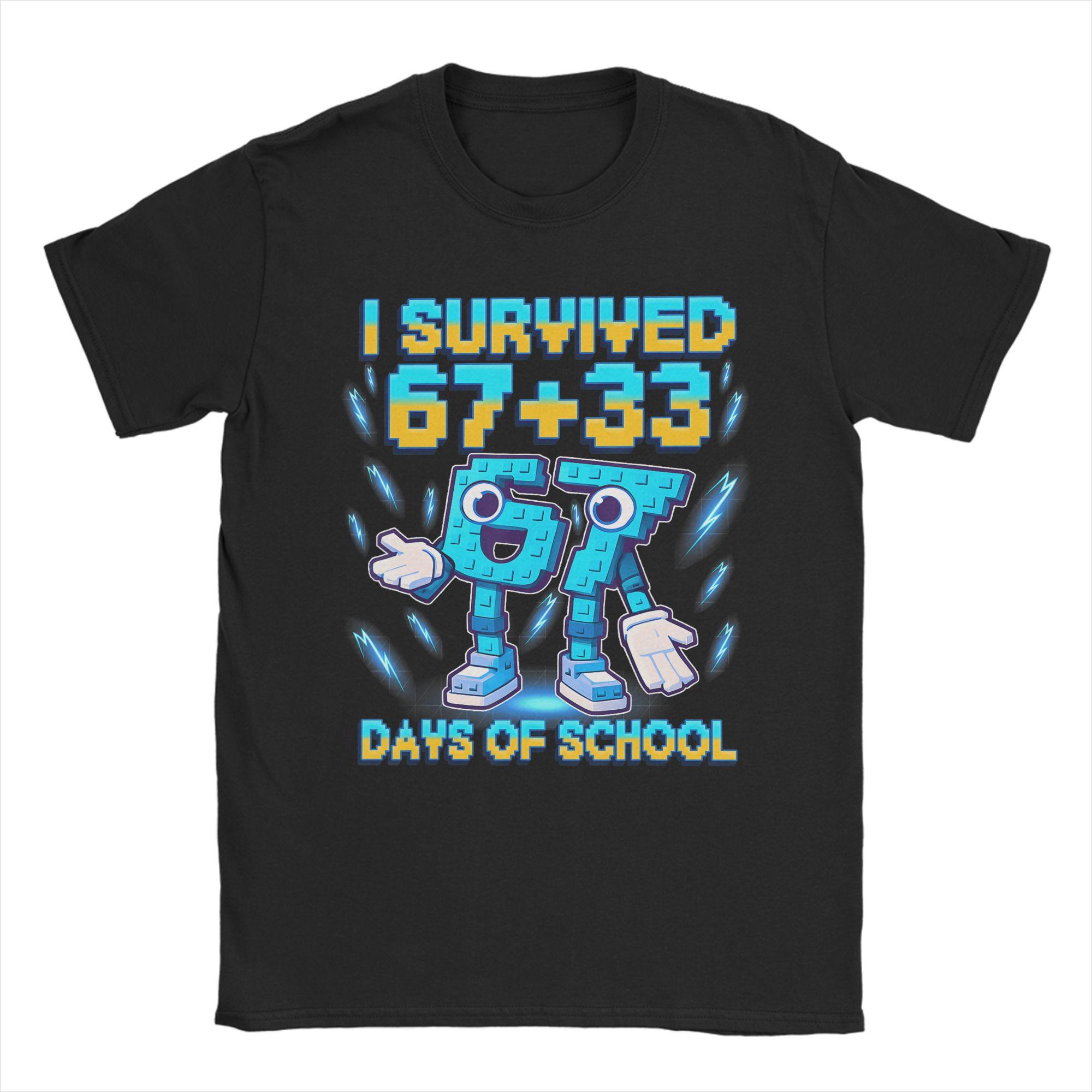 Italian Brainrot 67 Chimpanzini 100 Days of School T Shirt Unisex Pure Cotton Leisure TShirts Crewneck Tees Short Sleeve Clothing S
Italian Brainrot 67 Chimpanzini 100 Days of School T Shirt Unisex Pure Cotton Leisure TShirts Crewneck Tees Short Sleeve Clothing S