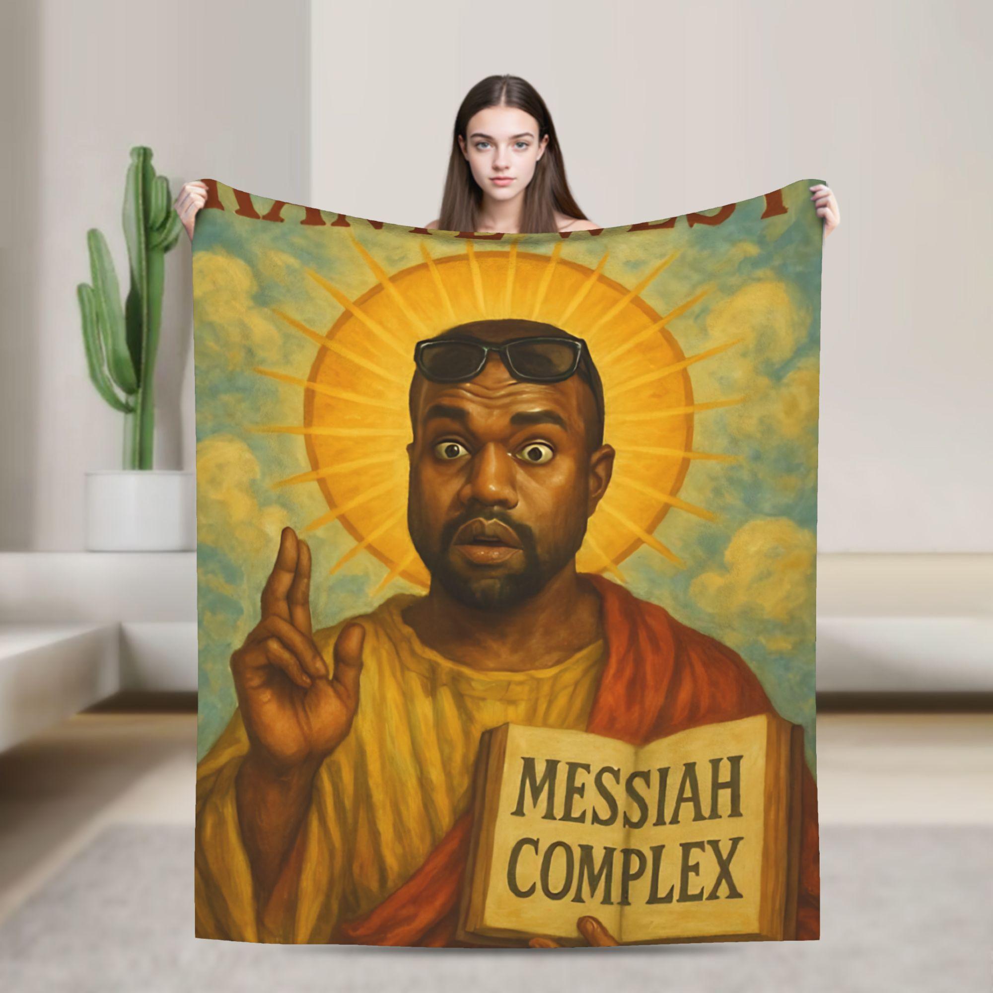 Kanye Meme Xmas Flannel Blankets Winter Super Warm Throw Blanket for Kids Home Decor Funny Bedspread Sofa Bed Cover 75cmx90cm чёрный
Kanye Meme Xmas Flannel Blankets Winter Super Warm Throw Blanket for Kids Home Decor Funny Bedspread Sofa Bed Cover 75cmx90cm чёрный