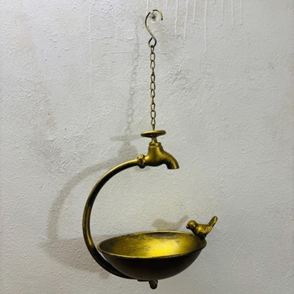 Faucet Design Metal Bird Bath Handcrafted Iron Feeding Station Bird Feeding Bowl Railing
Faucet Design Metal Bird Bath Handcrafted Iron Feeding Station Bird Feeding Bowl Railing