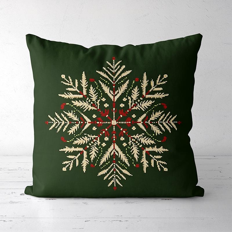Christmas Snowflake Patterned Throw Pillow Decor Polyester pillowcase, sofa decorative cushion cov Headboard Pillow 45x45cm
Christmas Snowflake Patterned Throw Pillow Decor Polyester pillowcase, sofa decorative cushion cov Headboard Pillow 45x45cm