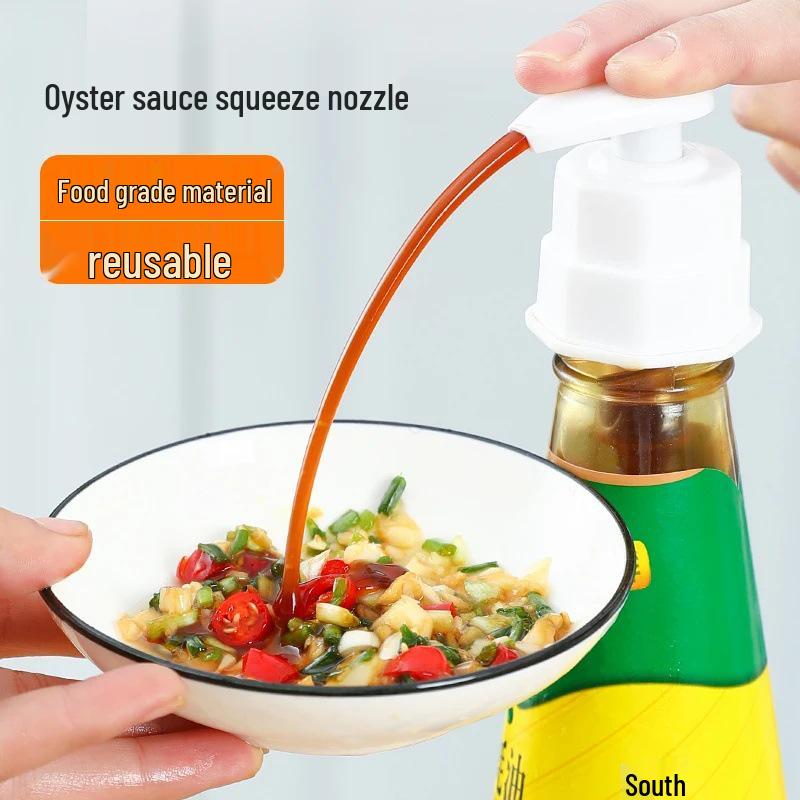 Эксклюзив для новичков: Ручной универсальный дозатор для соуса для устричного и соевого Oyster Sauce Bottle Press Nozzle - 1 Piece
Эксклюзив для новичков: Ручной универсальный дозатор для соуса для устричного и соевого Oyster Sauce Bottle Press Nozzle - 1 Piece
