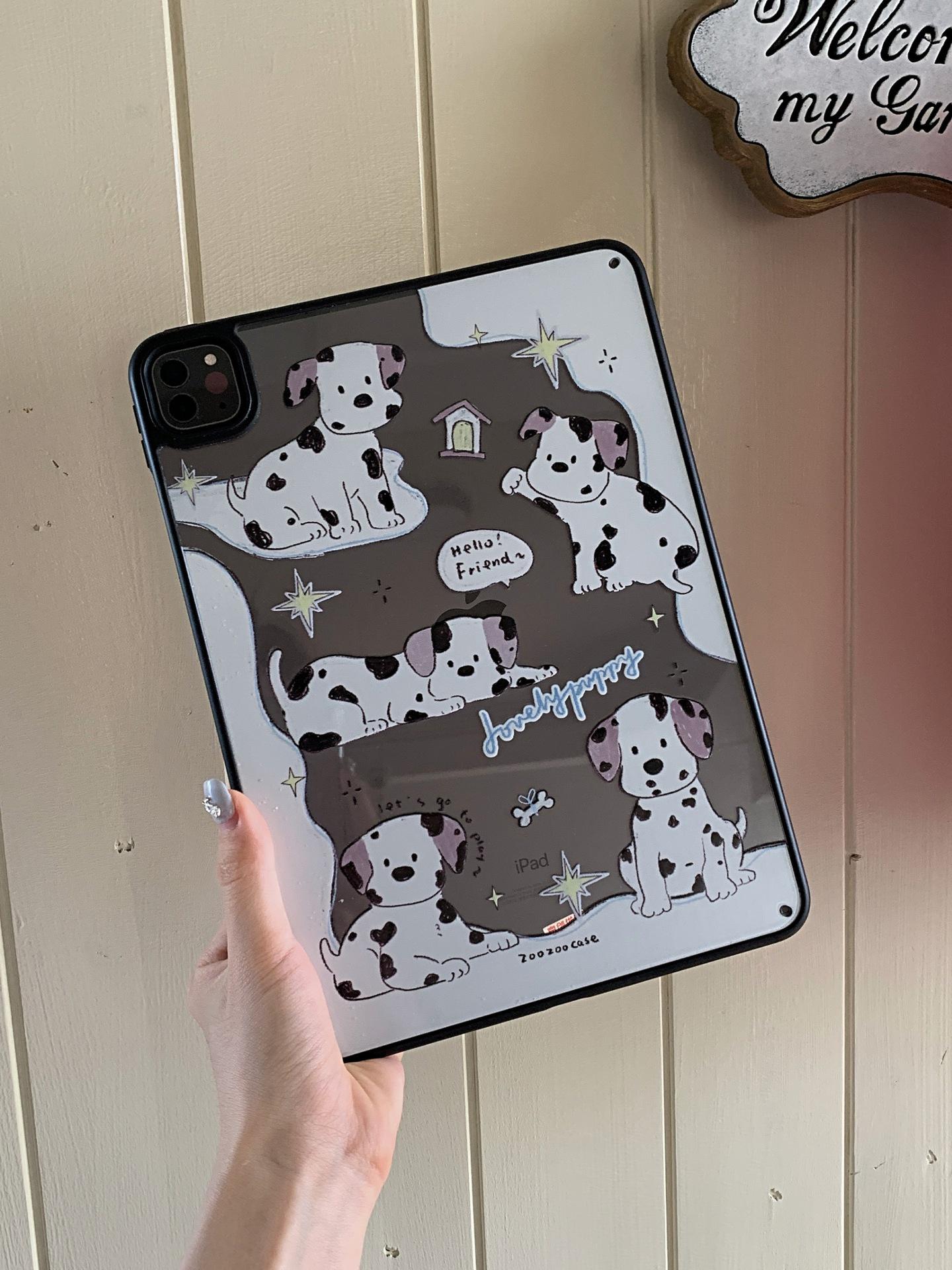 Drop-proof Spotted Dog iPad Air 5/10th Gen Black Edge Acrylic Case iPad 11th Generation 2025 (A16)
Drop-proof Spotted Dog iPad Air 5/10th Gen Black Edge Acrylic Case iPad 11th Generation 2025 (A16)