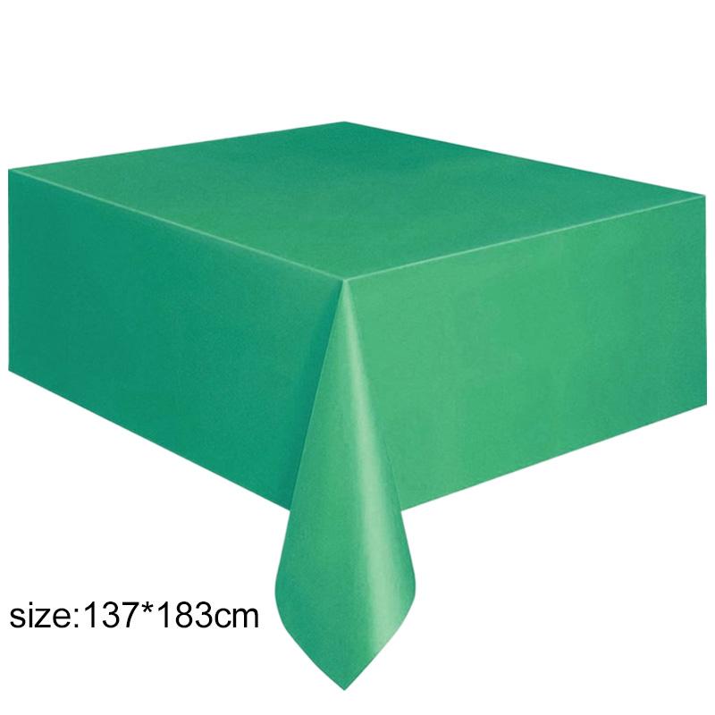 Disposable Tablecloth 137x183cm Solid Color Festival Party Decoration Colorful Rectangle Table Covers for Birthday Wedding TMZ
Disposable Tablecloth 137x183cm Solid Color Festival Party Decoration Colorful Rectangle Table Covers for Birthday Wedding TMZ