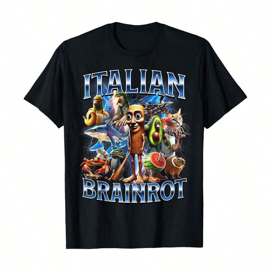 Funny Italian Brainrot TShirt Unisexs 100 Cotton Basic Tee Soft Breathable EverydayActive Essential L
Funny Italian Brainrot TShirt Unisexs 100 Cotton Basic Tee Soft Breathable EverydayActive Essential L