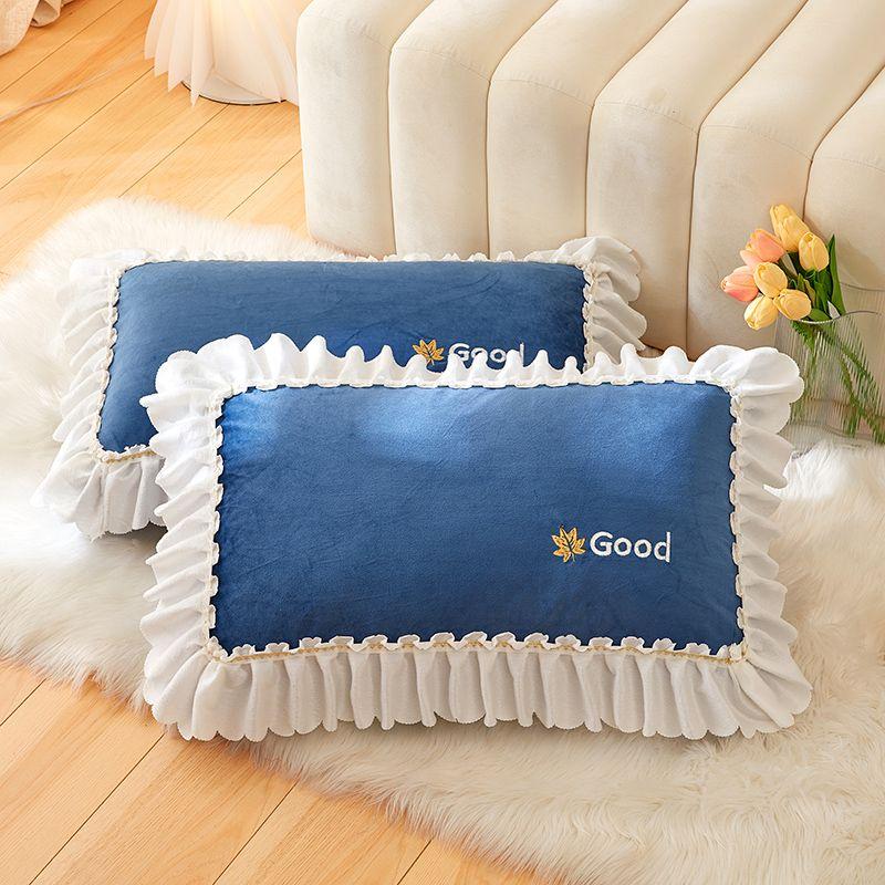 Наволочка из зимнего бархата с вышивкой, наволочка из коралловой бархатной фланели 48x74, набор наволочек для взрослых, одна пара 48x74cm-2pcs
Наволочка из зимнего бархата с вышивкой, наволочка из коралловой бархатной фланели 48x74, набор наволочек для взрослых, одна пара 48x74cm-2pcs